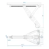 Caravanhoeksteun 600kg - 5