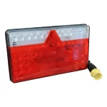 Aspöck MultiLED II links 9-32V 8 PIN's bajonet geel