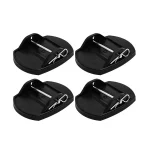 Stabilisatievoeten met metalen pen set van 4 stuks