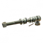 Safety montage set M14 Bestaande uit: 1xbout, 1xbreekmoer+pen