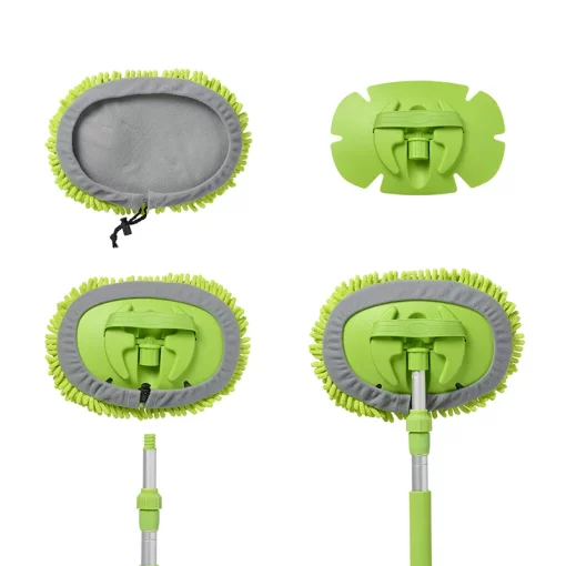 Chenille microvezel hoes tbv telescopische wasborstel 187003/187004