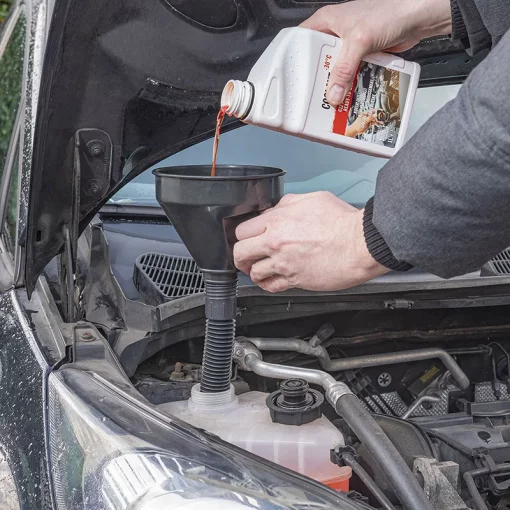 Trechter met flexibele tuit