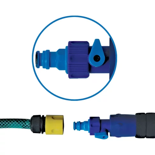 Wasborstel Heavy Duty telescopische steel 3 meter