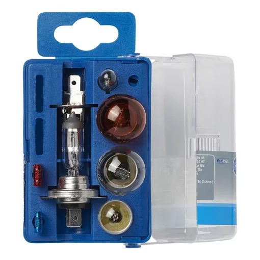 Reservelampenset H1+H7 8-delig